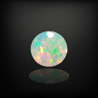 Opal z Etiopii fasetowany fi 6 mm nr A58