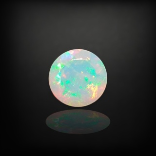 Opal z Etiopii fasetowany fi 6 mm nr A61