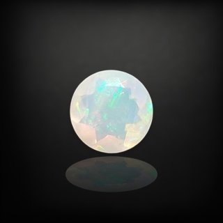 Opal z Etiopii fasetowany fi 6 mm nr A62