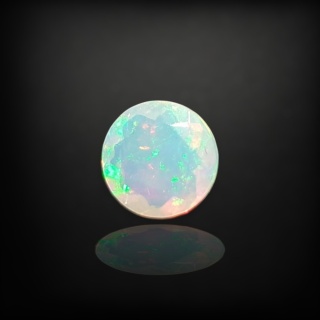 Opal z Etiopii fasetowany fi 6 mm nr A64