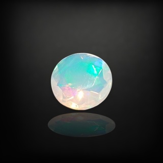 Opal z Etiopii fasetowany fi 6 mm nr A67