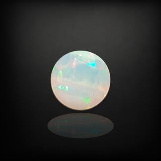 Opal z Etiopii fasetowany fi 6 mm nr A76
