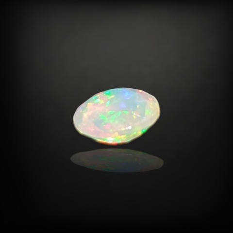 Opal z Etiopii fasetowany fi 6 mm nr A80