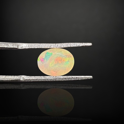 Ethiopian faceted opal 8x6 mm no A202