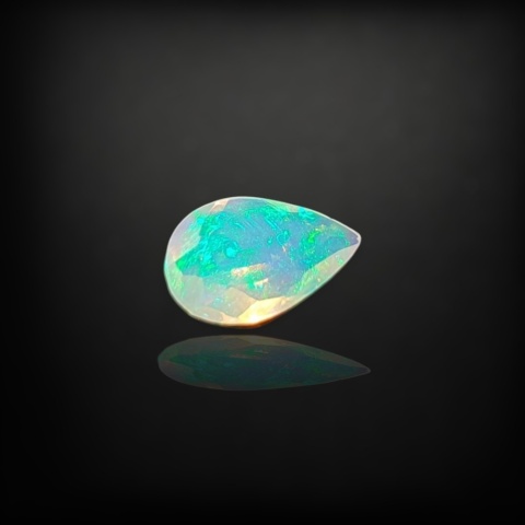 Ethiopian faceted opal 9x6 mm no A207