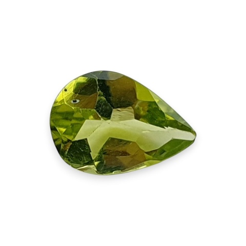 Perydot łezka fasetowana 9x6 mm nr 11