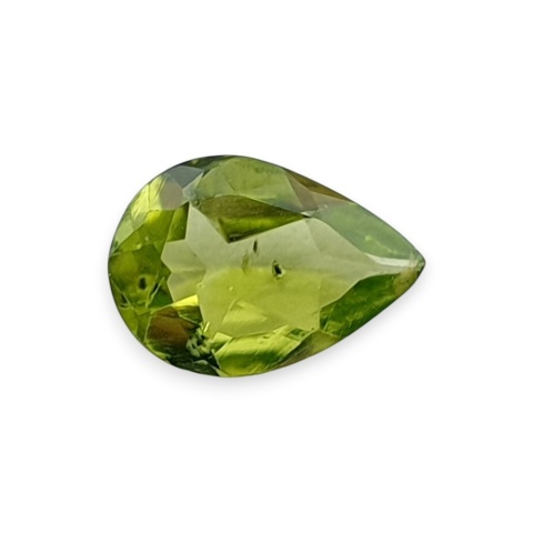 Peridote Teardrop Faceted 9x6 mm no 19