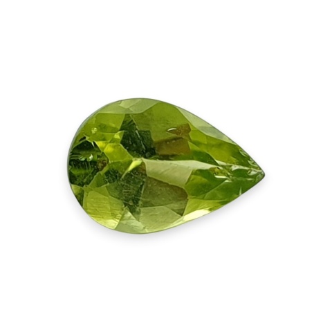 Perydot łezka fasetowana 9x6 mm nr 2