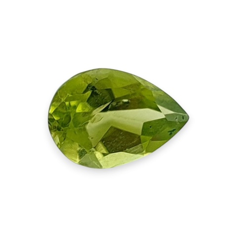 Peridote Teardrop Faceted 9x6 mm no 6