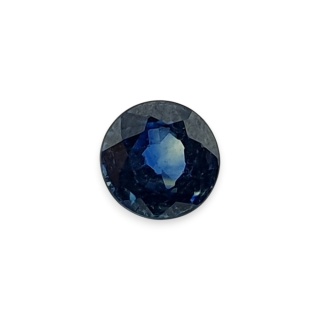 Sapphire round faceted fi 4 mm no 1