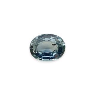 Sapphire oval faceted 5x4 mm no 50