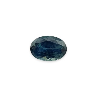 Sapphire oval faceted 6x4 mm no 46