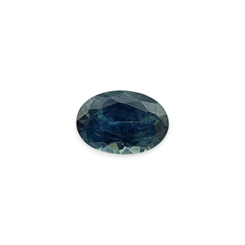 Sapphire oval faceted 6x4 mm no 46