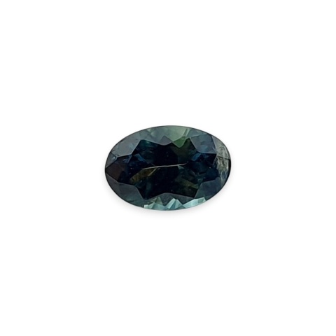 Sapphire oval faceted 6x4 mm no 47