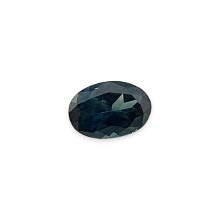 Sapphire oval faceted 6x4 mm no 48