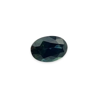 Sapphire oval faceted 6x4 mm no 49