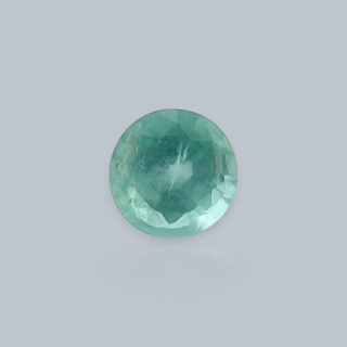 Emerald round faceted fi 4 mm no 4