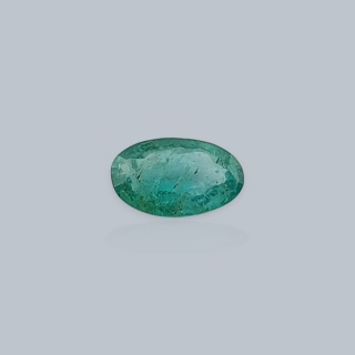 Emerald oval faceted 5x3 mm no 10