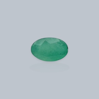 Emerald oval faceted 5x3 mm no 12