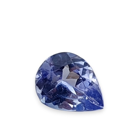 Tanzanite teardrop faceted 5x4 mm no 38