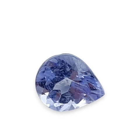 Tanzanite teardrop faceted 5x4 mm no 40