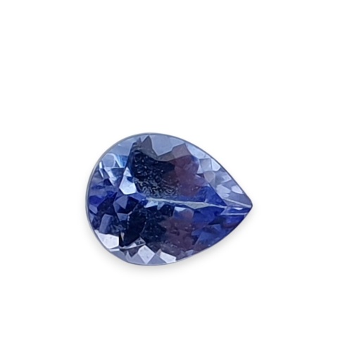 Tanzanite teardrop faceted 5x4 mm no 42