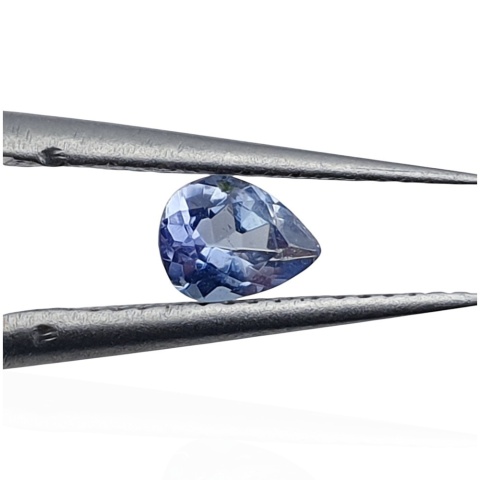 Tanzanite teardrop faceted 5x4 mm no 46