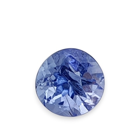 Tanzanite round faceted fi 4 mm no 13