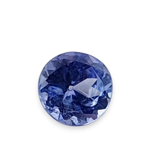 Tanzanite round faceted fi 4 mm no 17