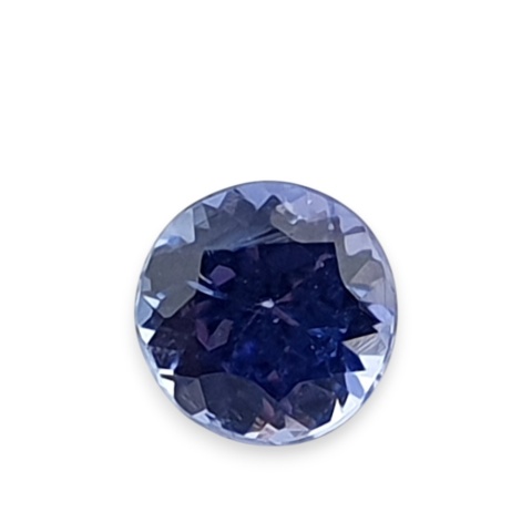 Tanzanite round faceted fi 4 mm no 19