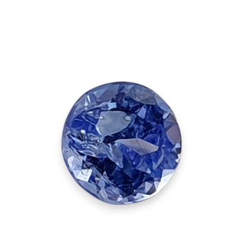 Tanzanite round faceted fi 4 mm no 2