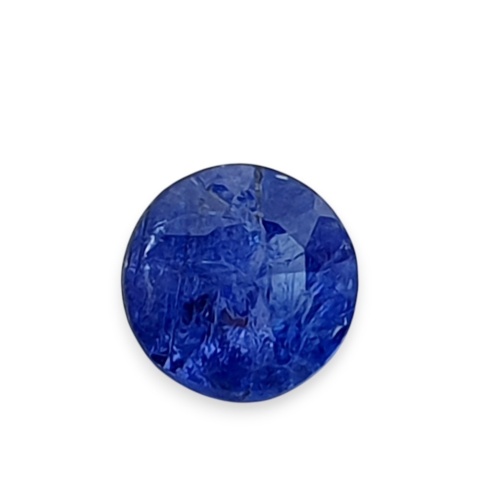 Tanzanite round faceted fi 4 mm no 4