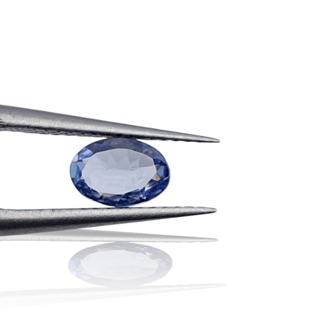 Tanzanite oval faceted 6x4 mm no 30
