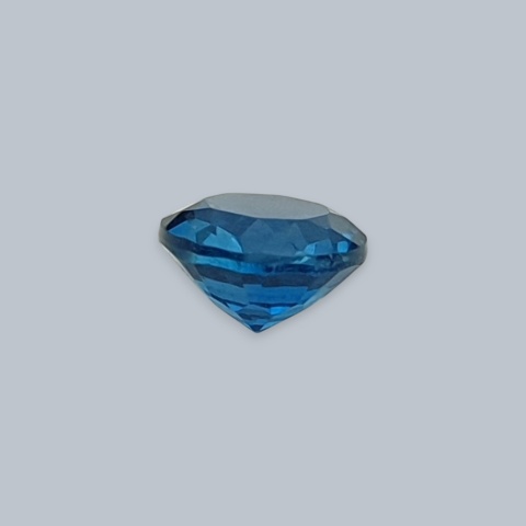 Topaz London Blue fasetowany okrągły fi 5 mm nr 13