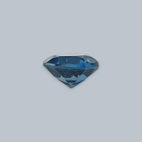 Topaz London Blue fasetowany okrągły fi 5 mm nr 6