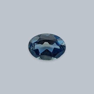 Topaz London Blue Oval Faceted 7x5 mm no 15