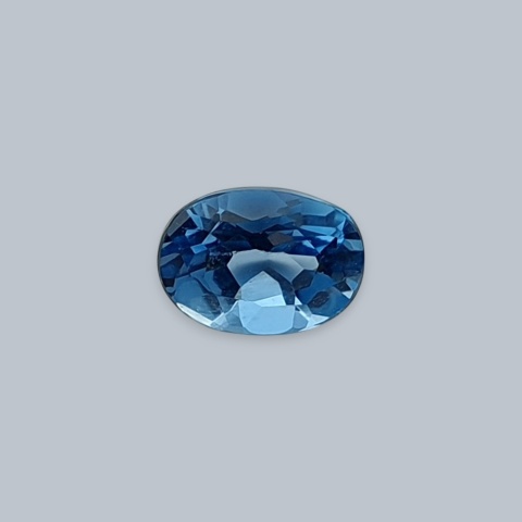 Topaz London Blue Oval Faceted 7x5 mm no 19