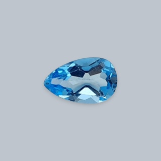 Topaz swiss blue łezka fasetowana 8x5 mm nr 48