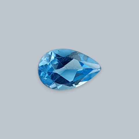 Topaz swiss blue łezka fasetowana 8x5 mm nr 53