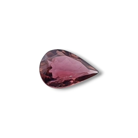 Tourmaline teardrop faceted 6x4 mm no 74