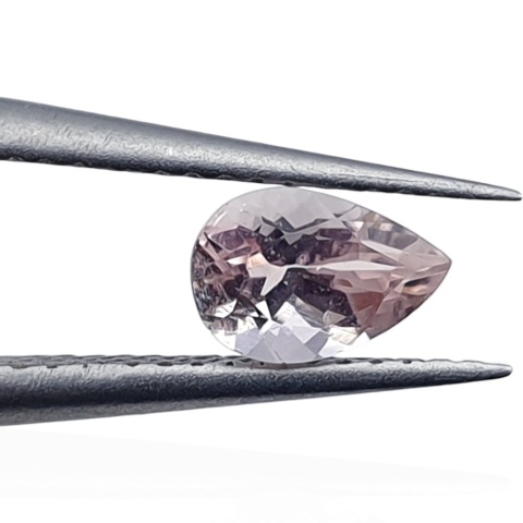 Tourmaline teardrop faceted 6x4 mm no 78