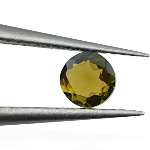 Turmalin okrągły fasetowany fi 4 mm nr 38