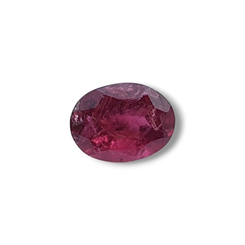 Tourmaline oval faceted 7x5 mm no 54