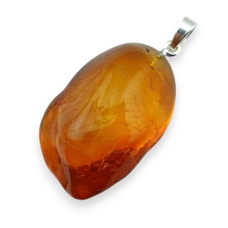 Baltic Amber Pendant 35x21 mm no 73
