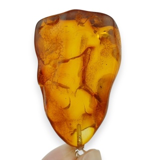 Baltic Amber Pendant 36x25 mm no 74
