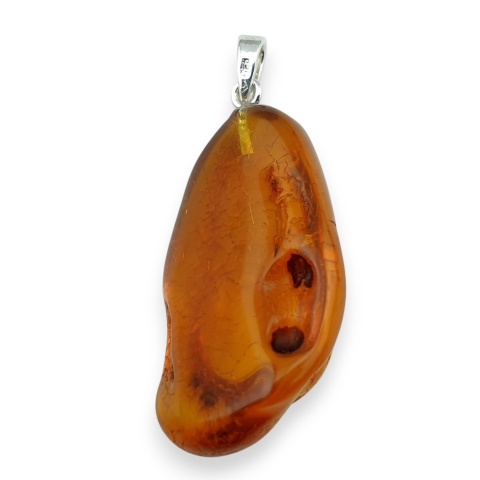 Baltic Amber Pendant 37x21 mm no 76