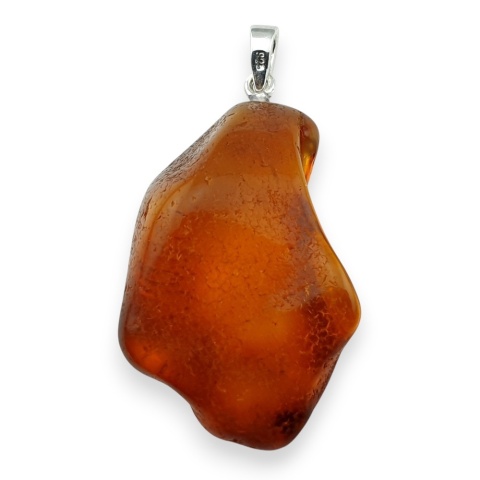 Bursztyn bałtycki zawieszka 37x24 mm nr 96