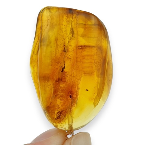 Bursztyn bałtycki zawieszka 37x25 mm nr 77