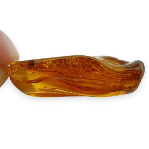 Bursztyn bałtycki zawieszka 37x25 mm nr 77