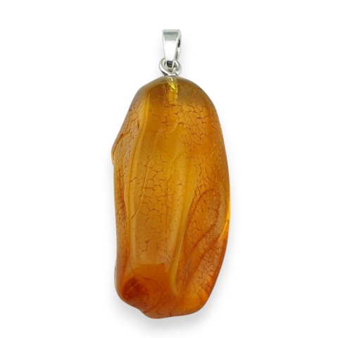 Baltic Amber Pendant 38x20 mm no 102